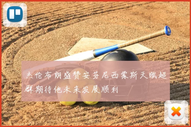 杰伦布朗盛赞安芬尼西蒙斯天赋超群期待他未来发展顺利
